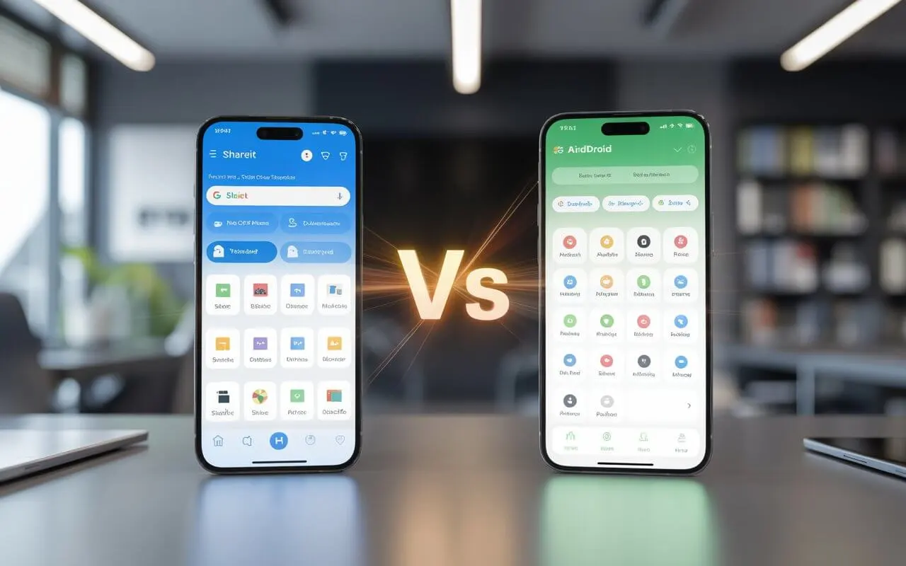 shareit vs airdroid banner image by shareitapk.net